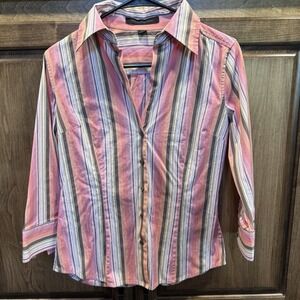 Express Design Studio Women's Button-Down Shirt – Size Small‎